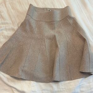 Club Monaco Taupe Skater Skirt